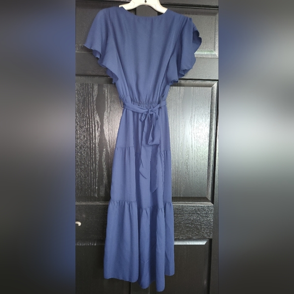 TEMOFON dress size small. Maxi. Blue - Picture 2 of 5